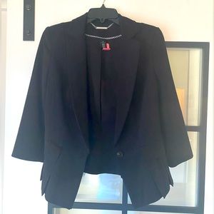White House Black Market Black Blazer